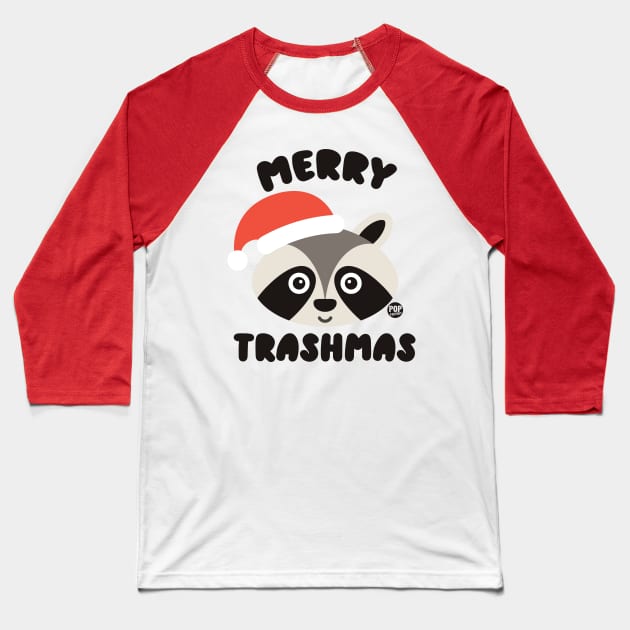 TRASHMAS Baseball T-Shirt by toddgoldmanart